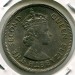 Монета Гонконг 50 центов 1964 год.