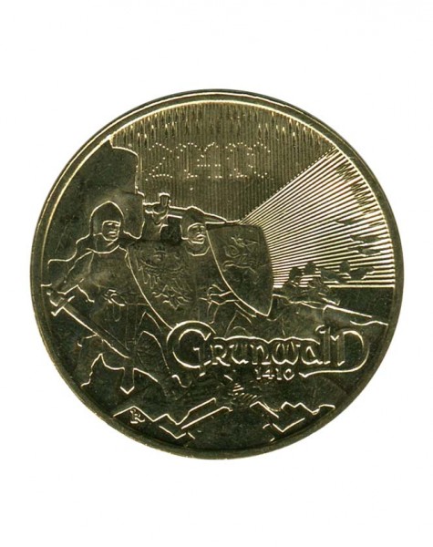 2 злотых, Грюнвальд 2010 г. Битва при Клушине