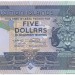 Соломоновы острова, банкнота 5 долларов 2006 г.