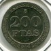 Монета Испания 200 песет 2000 год.