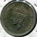 Монета Британская Малайя 20 центов 1950 год.