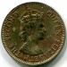 Монета Ямайка 1/2 пенни 1959 год. Елизавета II