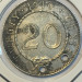 Монета Саравак 1910 год 20 центов