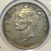Монета Саравак 1910 год 20 центов
