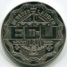 Монета Нидерланды 10 экю 1992 год. Король Виллем I