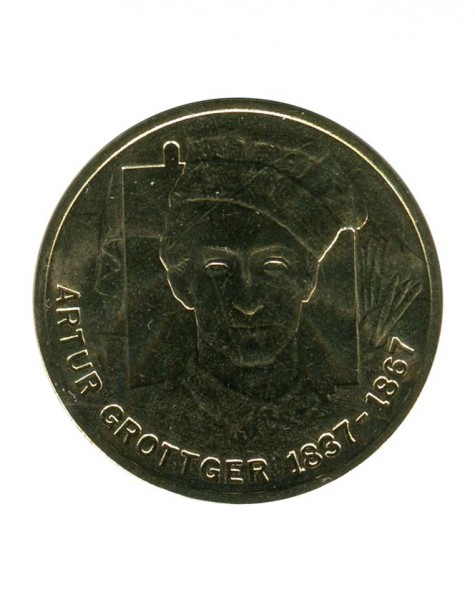 2 злотых, Артур Гротгер 2010 г. Польские художники 19 - 20 вв.