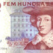 Банкнота Швеция 500 крон 2012 год.