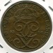 Монета Швеция 5 эре 1936 год.
