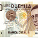 Банкнота Италия 2000 лир 1990 год.