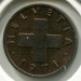 Монета Швейцария 1 раппен 1971 год.