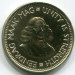 Монета ЮАР 1/2 цента 1964 год.