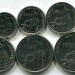 Эритрея набор из 6-ти монет 1997 год.