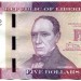 Банкнота Либерия 5 долларов 2016 год.