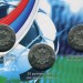 Набор монет Чемпионат мира по футболу 2018 в буклете