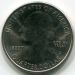 Монета США 25 центов 2014 год. Национальный парк Эверглейдс. D