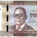 Банкнота Либерия 20 долларов 2017 год.