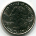 Монета США 25 центов 2005 год. Штат Канзас. P 