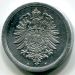 Монета Германия 1 пфенниг 1917 год. A