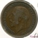 Монета Великобритания 1 пенни 1913 год.