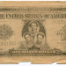 Банкнота 1 доллар 1926-30 год. Частный выпуск.
