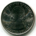 Монета США 25 центов 2011 год. Национальный парк Глейшер. D