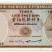 Банкнота Тимор 100 эскудо 1963 год.