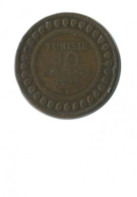 Тунис 10 сантимов 1911 г.
