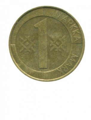 Финляндия 1 марка 1994 г.
