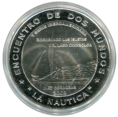 Никарагуа, 10 кордоба 2002 г. Корабли, лодки