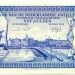 Банкнота Нидерландские Антилы 5 гульденов 1984 год.