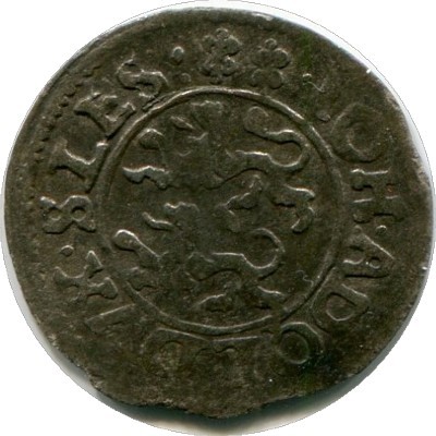 Монета Шлезвиг-Гольштейн 1/24 талера 1595 год.