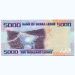 Банкнота Сьерра-Леоне 5000 леоне 2018 год.