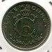 Монета Люксембург 1 франк 1924 год.