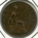 Монета Великобритания 1 пенни 1905 год.