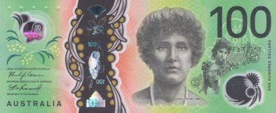 Банкнота Австралия 100 долларов 2020 год. 