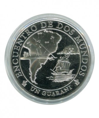 Парагвай, 1 гуарани 2002 г. Корабль