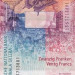 Банкнота Швейцария 20 франков 2017 год.
