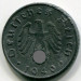 Монета Германия 5 рейхспфеннигов 1940 год. A