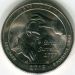Монета США 25 центов 2015 год. Национальный исторический парк Саратога. P