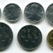 Набор Сан-Марино из 7-ми монет 1972 год.