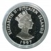 Острова Питкэрн, 5 долларов 1997 г. Королева-мать