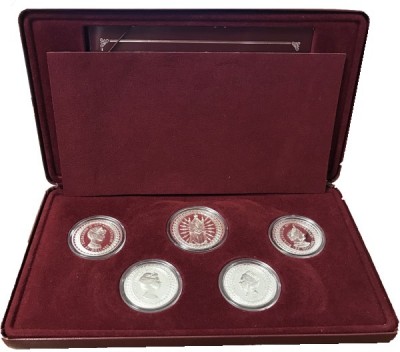 Набор монет Австралия "Королевские дамы" 1992 год