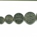 Ямайка набор 6 монет 1969 г.
