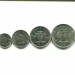 Ямайка набор 6 монет 1969 г.