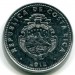 Монета Коста-Рика 10 колонов 2012 год.
