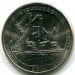 Монета США 25 центов 2011 год. Национальный парк Виксбург. P