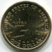 Монета США 1 доллар 2003 год. D "Сакагавея"