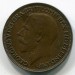 Монета Великобритания 1 фартинг 1922 год.