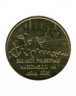 2 злотых, 300-летие Варшавского Паломничества к Ясной Горе 2011 г.