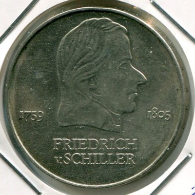 Монета ГДР 20 марок 1972 год.